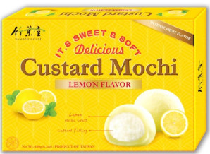 BAMBOO HOUSE Custard Mochi S Přichutí Citronovou 180g