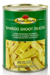 ROYAL ORIENT Nákladané Bambusové Výhonky Proužky 567g