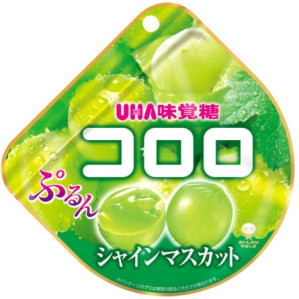 UHA Kororo Gumové Bonbóny Shine Muscat 48g (JP)