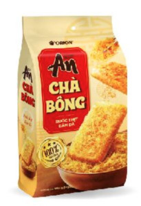 AN CHA BONG Rýžové Krakery Se Sušeným Masem 145,6g