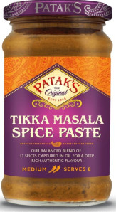 PATAK´S Kořenící Pasta Tikka Masala 283g