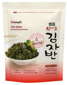 SEMPIO Mořské Řasy Na Snackování Pálivé Chilli 50g