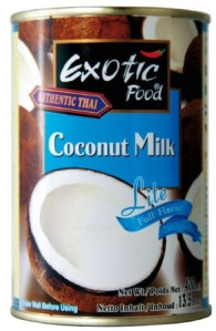 EXOTIC FOODS Coconut Milk Lite 6% 400ml