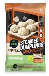 BIBIGO Dumping S Japchae (Skleněné Nudle) 168g