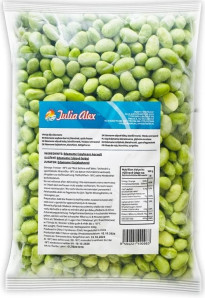 JULIA ALEX Mražené Edamame Sójové Boby Loupané 500g
