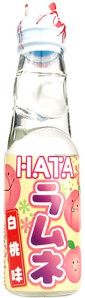HATA KOSEN Lahev Ramune Bílé Broskve 200ml (JP)