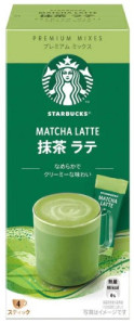STARBUCKS Premium Mix Matcha Latte 4 Sticks 96g (JP)