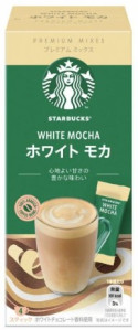 STARBUCKS Premium Mix White Mocha 4 Sticks 96g (JP)