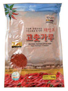 Hansung Chilli Prášek Korejský Chilli Prášek Na Kimchi 500g