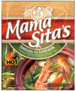 MAMA SITA'S Směs Na Polévku Sinigang Sampalok Hot 50g