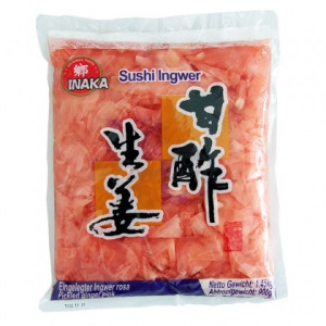 INAKA Růžový Zázvor Na Sushi 120g