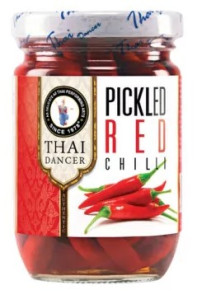 THAI DANCER Nakládané Červené Chilli 200g
