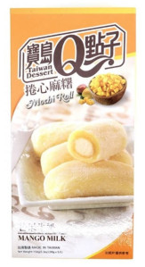 Q MOCHI Rýžové Rolky S Příchutí Manga 150g