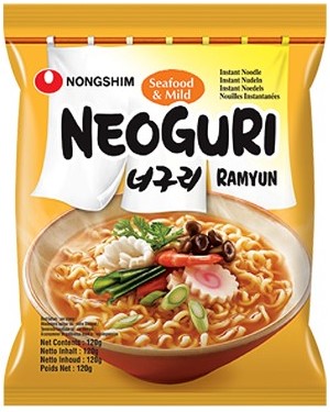 detail NONGSHIM NEOGURI Mild Instantní Nudle S Příchutí Mořské Plody 120g