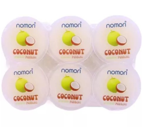 detail NOMORI Pudding S Želé S Příchutí Kokosů 6x72g