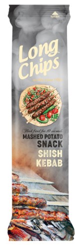 detail LONGCHIPS Bramborový Snack Šiš Kebab 75g