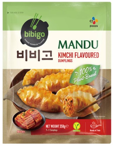 detail BIBIGO Knedlíčky Plant Based Kimchi 350g