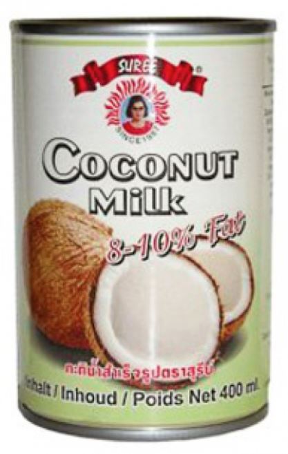 detail SUREE Kokosové Mléko 8-10% 165ml