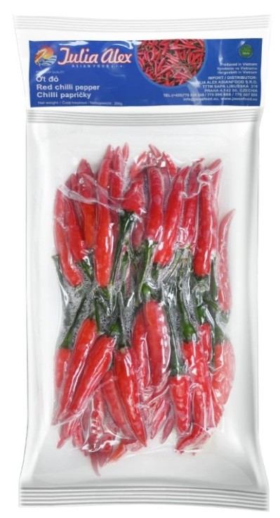detail JULIA ALEX Chilli Papričky 200g ( OT DO )