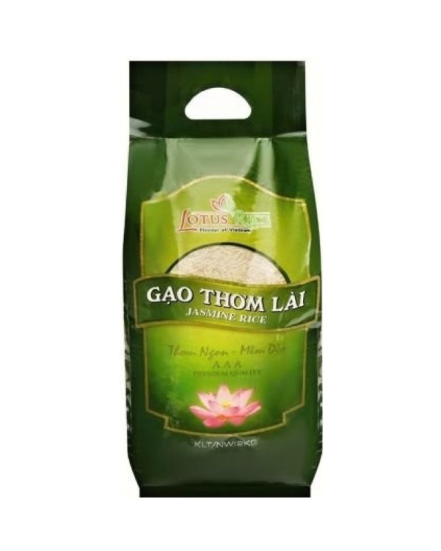 detail LOTUS RICE Jasminová Rýže (Gao Thom Lai) 2kg