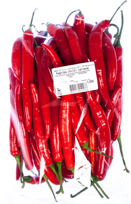 detail VEGGIE Čerstvé Chilli Paprika 100g