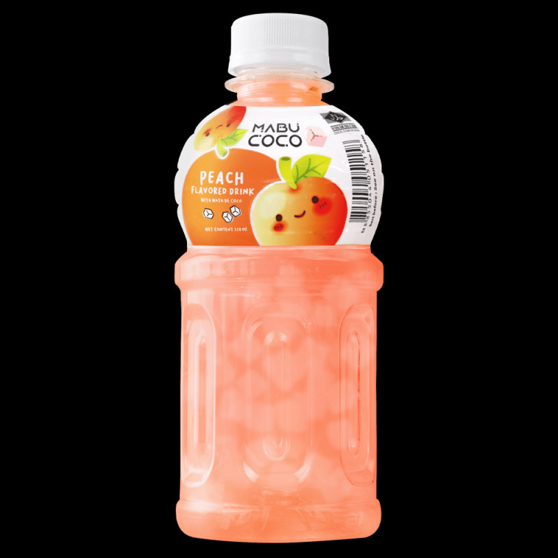 detail MABU COCO Broskový Nápoj S Želé 320ml
