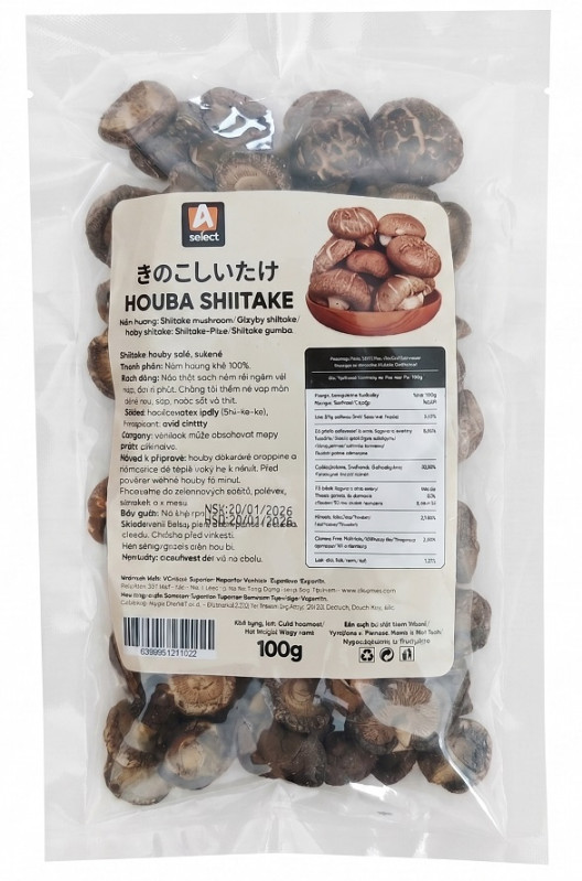 detail A Select Houba Shiitake 100g